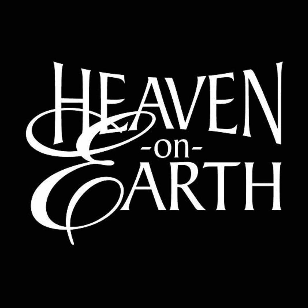 Vinyl Decal Sticker for Computer Wall Car Mac MacBook and More - Heaven On Earth - 5.2 x 3.7 inches