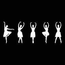 Load image into Gallery viewer, Vinyl Decal Sticker for Computer Wall Car Mac MacBook and More - Ballet Dancer Silhouette Decal