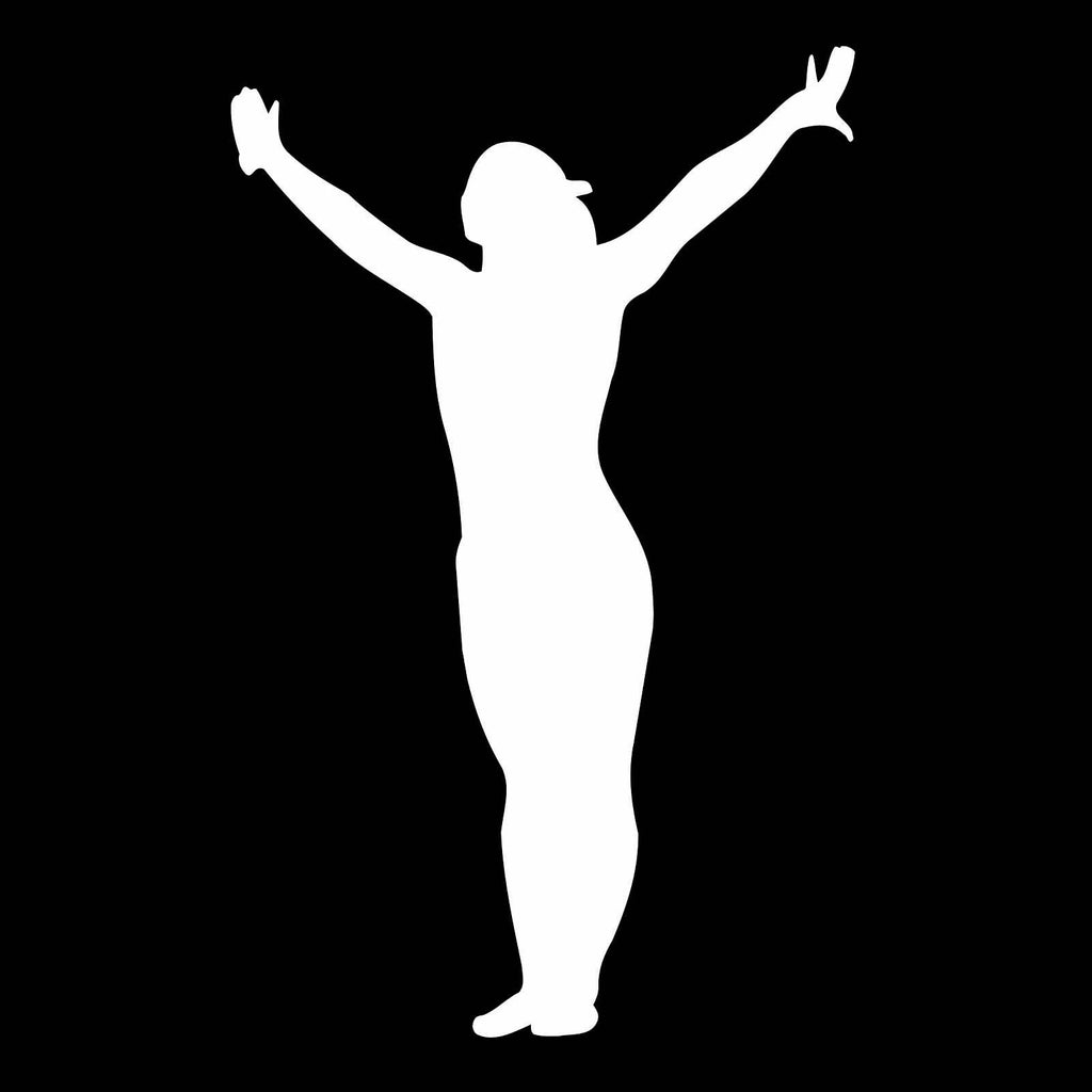 Vinyl Decal Sticker for Computer Wall Car Mac MacBook and More Sports Sticker Gymnast Decal Gymnastics - Size 5.2 x 3.3 inches
