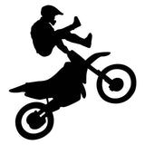 Vinyl Decal Sticker for Computer Wall Car Mac MacBook and More Motorcycle Sticker Motorcross - Size 5.2 x 5 inches