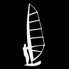 Load image into Gallery viewer, Vinyl Decal Sticker for Computer Wall Car Mac MacBook and More Sports Windsurfing Decal - Size - 7 x 2.5 inches