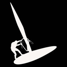 Load image into Gallery viewer, Vinyl Decal Sticker for Computer Wall Car Mac MacBook and More Sports Windsurfing Decal - Size - 5.2 x 5.2 inches