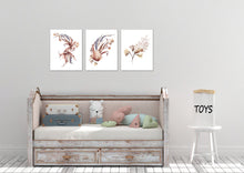 Load image into Gallery viewer, Watercolor Fish and Flora Set Wall Art Prints Set - Home Decor For Kids, Child, Children, Baby or Toddlers Room - Gift for Newborn Baby Shower | Set of 3 - Unframed- 8x10 Photos