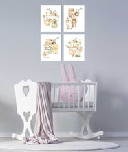 Load image into Gallery viewer, Farmhouse Boho Nursery Baby Garments Wall Art Prints Set - Home Decor For Kids, Child, Children, Baby or Toddlers Room - Gift for Newborn Baby Shower | Set of 4 - Unframed- 8x10 Photos
