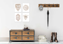 Load image into Gallery viewer, Macrame Art Design Wall Art Prints Set - Ideal Gift For Family Room Kitchen Play Room Wall Décor Birthday Wedding Anniversary | Set of 4 - Unframed- 8x10 Photos