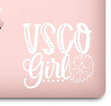 Load image into Gallery viewer, VSCO Girl Scrunchie Decal Sticker for Walls, car, Computer Skin and Locker. for Girls who Like scrunchies, Water Bottles, Turtles, Metal Straws, Tea and sksksk 5.2" x 4.8"