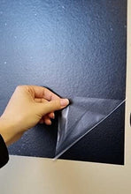 Load image into Gallery viewer, Chalkboard Sticker Calendar Wall Decal with Notes Area and Liquid Chalk Pen Chalkboard Marker (16"x11")