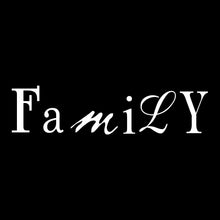 Load image into Gallery viewer, Vinyl Decal Sticker for Computer Wall Car Mac MacBook and More - Family - 8 x 2 inches