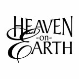 Vinyl Decal Sticker for Computer Wall Car Mac MacBook and More - Heaven On Earth - 5.2 x 3.7 inches