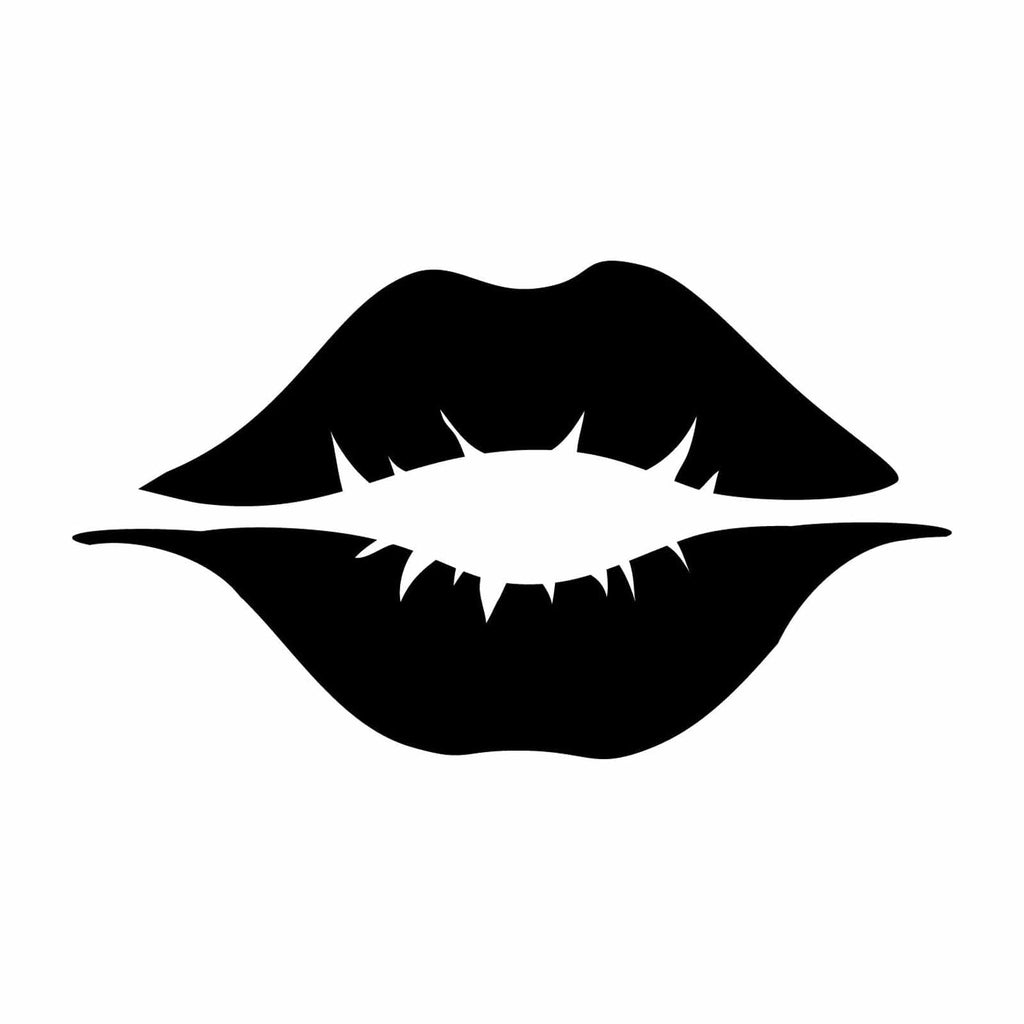 Vinyl Decal Sticker for Computer Wall Car Mac MacBook and More - Lips - 5.2 x 3 inches