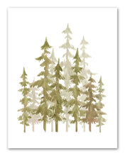 Load image into Gallery viewer, Outdoor Forest Trees &amp; Hiking Kit Wall Art Prints Set - Ideal Gift For Family Room Kitchen Play Room Wall Décor Birthday Wedding Anniversary | Set of 4 - Unframed- 8x10 Photos