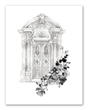 Load image into Gallery viewer, Architecture Pencil Sketch Design Wall Art Prints Set - Ideal Gift For Family Room Kitchen Play Room Wall Décor Birthday Wedding Anniversary | Set of 4 - Unframed- 8x10 Photos