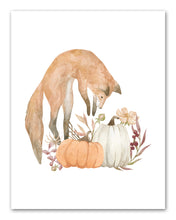 Load image into Gallery viewer, Dogs Pumpkin &amp; reindeer Autumn Outdoors Wall Art Prints Set - Ideal Gift For Family Room Kitchen Play Room Wall Décor Birthday Wedding Anniversary | Set of 4 - Unframed- 8x10 Photos
