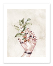 Load image into Gallery viewer, Coffee & Seed Foliage Kitchen Wall Art Prints Set - Ideal Gift For Family Room Kitchen Play Room Wall Décor Birthday Wedding Anniversary | Set of 4 - Unframed- 8x10 Photos