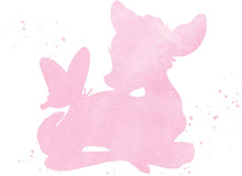 Load image into Gallery viewer, Inspired by Bambi - Set of 3 Beautiful Watercolor Poster Prints are Photo Quality and Made in USA - Disney Bambi and Thumper Nursery Decor - Frame not Included (8x10, Pink)