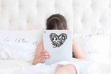 Load image into Gallery viewer, VSCO Girl Heart Decal Sticker for Walls, car, Computer and Locker. for Girls who Like scrunchies, Water Bottles, Turtles, Metal Straws, Tea and sksksk 5.2" x 4.3"
