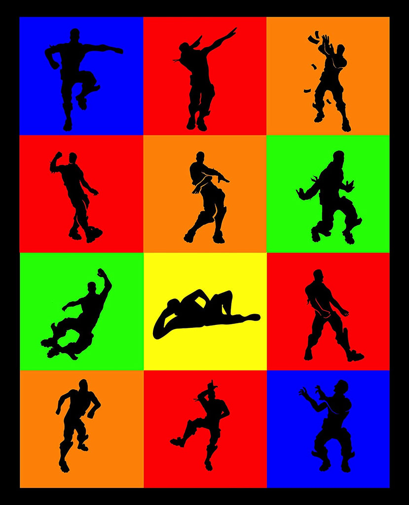 Gaming Dances Wall Art Print. Name That Dance with This Video Game Poster Boneless, Hype, Make It Rain, Take The L and More (11" x 14")