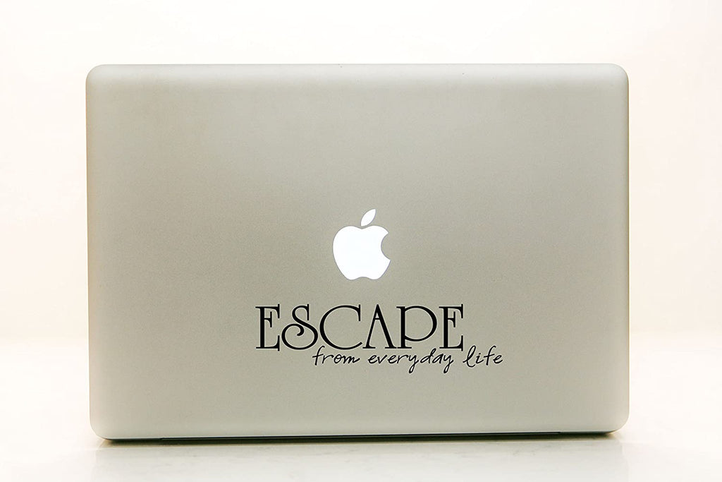 Vinyl Decal Sticker for Computer Wall Car Mac Macbook and More - Escape From Everyday Life