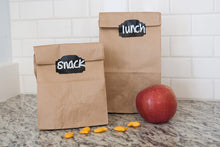 Load image into Gallery viewer, Reusable Chalk Labels - 22 Plaque Shape Chalkboard Stickers in 3 Sizes Wipe Clean and Reuse Organizing, Decorating, Crafts, Personalized Hostess Gifts, Wedding and Party Favors