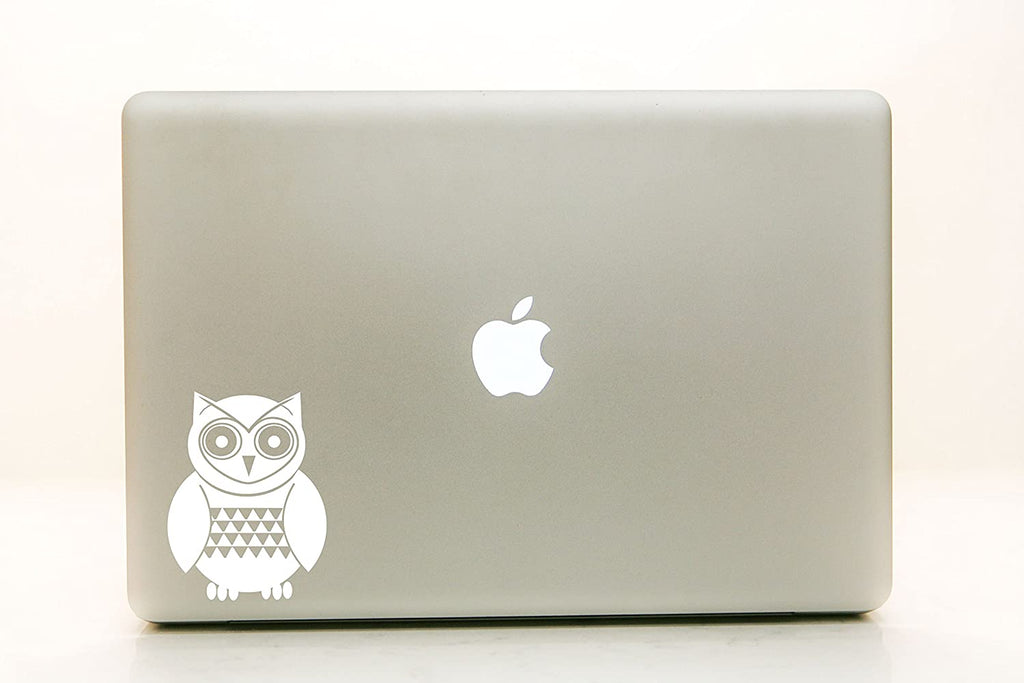 Vinyl Decal Sticker for Computer Wall Car Mac Macbook and More - Cute Owl