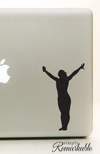 Load image into Gallery viewer, Vinyl Decal Sticker for Computer Wall Car Mac MacBook and More Sports Sticker Gymnast Decal Gymnastics - Size 5.2 x 3.3 inches