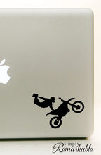 Load image into Gallery viewer, Vinyl Decal Sticker for Computer Wall Car Mac MacBook and More Motorcycle Sticker Motorcross - Size 5.2 x 3.5 inches