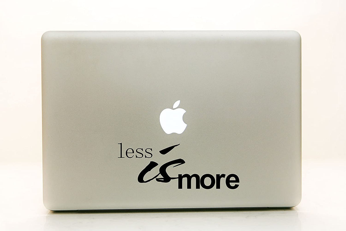 Vinyl Decal Sticker for Computer Wall Car Mac Macbook and More Quote