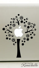 Load image into Gallery viewer, Vinyl Decal Sticker for Computer Wall Car Mac Macbook and More - Art Deco Tree