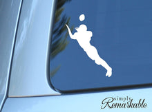 Load image into Gallery viewer, Vinyl Decal Sticker for Computer Wall Car Mac MacBook and More Sports Sticker Football Decal Size 5.2 x 3.9 inches