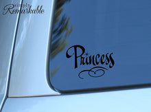 Load image into Gallery viewer, Vinyl Decal Sticker for Computer Wall Car Mac MacBook and More - Princess - 5.2 x 3.7 inches