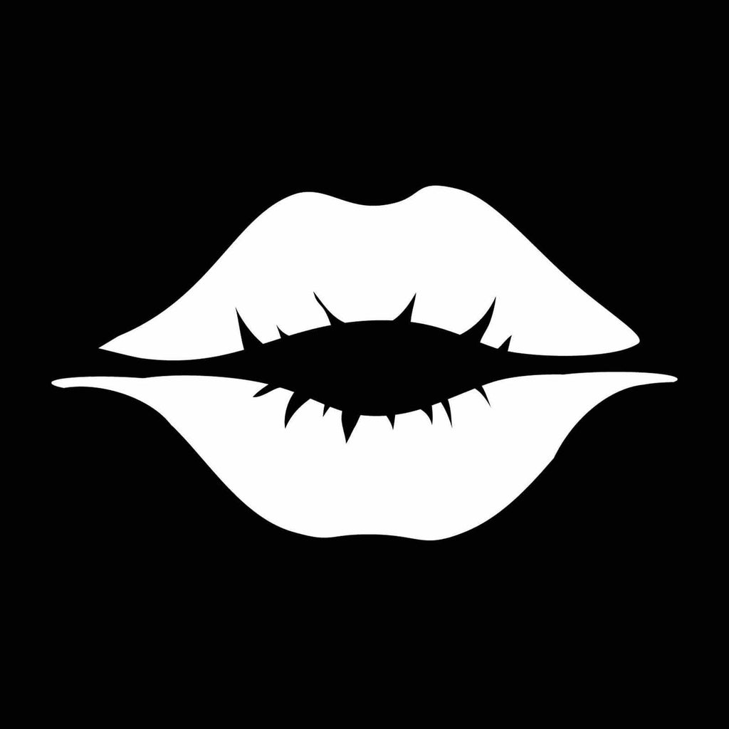 Vinyl Decal Sticker for Computer Wall Car Mac MacBook and More - Lips - 5.2 x 3 inches