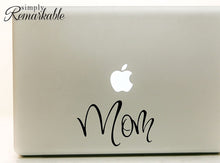 Load image into Gallery viewer, Vinyl Decal Sticker for Computer Wall Car Mac MacBook and More - Mom - 5.2 x 3 inches