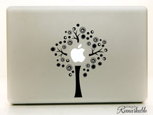 Load image into Gallery viewer, Vinyl Decal Sticker for Computer Wall Car Mac Macbook and More - Art Deco Tree