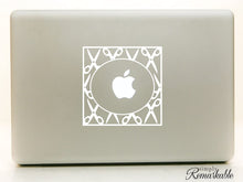 Load image into Gallery viewer, Vinyl Decal Sticker for Computer Wall Car Mac Macbook and More - Scissor Decal Frame