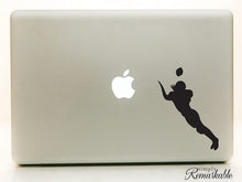 Load image into Gallery viewer, Vinyl Decal Sticker for Computer Wall Car Mac MacBook and More Sports Sticker Football Decal Size 5.2 x 3.9 inches
