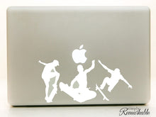 Load image into Gallery viewer, Skateboarder Vinyl Decal Sticker for Computer Wall Car Mac MacBook and More 8" x 3.6"