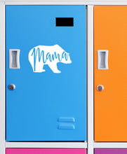 Load image into Gallery viewer, Mama Bear | 5.2" x 3.4" Vinyl Sticker | Peel and Stick Inspirational Motivational Quotes Stickers Gift | Decal for Family Moms Lovers