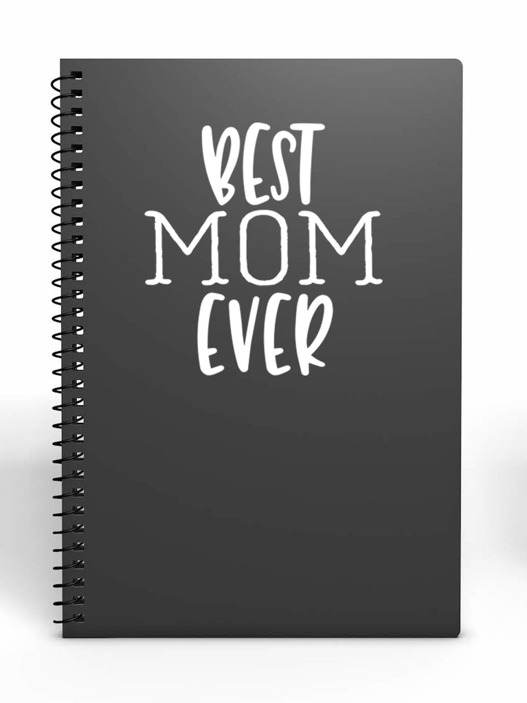 Best Mom Ever | 4.8" x 4.5" Vinyl Sticker | Peel and Stick Inspirational Motivational Quotes Stickers Gift | Decal for Family Moms Lovers