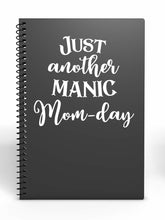Load image into Gallery viewer, Just Another Manic Mom-Day | 4.5&quot; x 4.4&quot; Vinyl Sticker | Peel and Stick Inspirational Motivational Quotes Stickers Gift | Decal for Family Moms Lovers