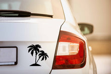 Load image into Gallery viewer, Palm Trees | 5.2" x 5.2" Vinyl Sticker | Peel and Stick Inspirational Motivational Quotes Stickers Gift | Decal for Outdoors/Nature Lovers