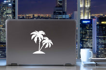 Load image into Gallery viewer, Palm Trees | 5.2" x 5.2" Vinyl Sticker | Peel and Stick Inspirational Motivational Quotes Stickers Gift | Decal for Outdoors/Nature Lovers