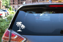 Load image into Gallery viewer, Palm Trees | 5.2" x 5.2" Vinyl Sticker | Peel and Stick Inspirational Motivational Quotes Stickers Gift | Decal for Outdoors/Nature Lovers