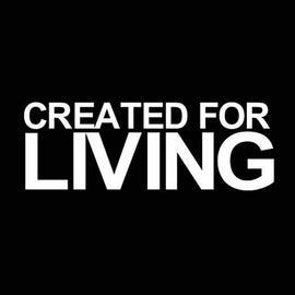 Vinyl Decal Sticker for Computer Wall Car Mac MacBook and More - Created for Living - 8 x 2.8 inches