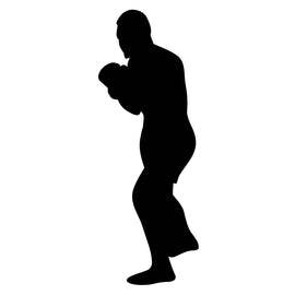Vinyl Decal Sticker for Computer Wall Car Mac MacBook and More Boxer Sticker Boxing Decal - Size 7 x 2.5 inches