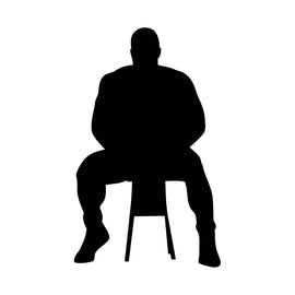 Vinyl Decal Sticker for Computer Wall Car Mac MacBook and More Boxer Sticker Boxing Decal - Size 7 x 4.5 inches