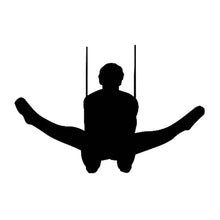 Load image into Gallery viewer, Vinyl Decal Sticker for Computer Wall Car Mac MacBook and More Sports Sticker Gymnast Decal Gymnastics - Size 5.2 x 3.5 inches