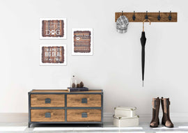 Dog Quotes Puppy Humor Wall Art Prints Set - Home Decor For Kids, Child, Children, Baby or Toddlers Room - Gift for Newborn Baby Shower | Set of 3 - Unframed- 8x10 Photos