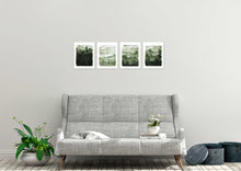 Load image into Gallery viewer, Snowy Green Forest Wall Art Prints Set - Ideal Gift For Family Room Kitchen Play Room Wall Décor Birthday Wedding Anniversary | Set of 4 - Unframed- 8x10 Photos