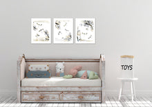 Load image into Gallery viewer, Dragon Flies Dragonfly &amp; Damselfly Wall Art Prints Set - Home Decor For Kids, Child, Children, Baby or Toddlers Room - Gift for Newborn Baby Shower | Set of 3 - Unframed- 8x10 Photos
