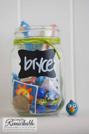 Reusable Chalk Labels - 10 Elegant Rectangle Shape 3.2